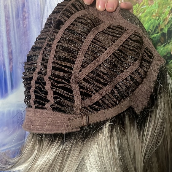 🦋WFEW, Gemini, Salt & Pepper Wig by Heather Dye, lace front wig - Picture 12 of 13